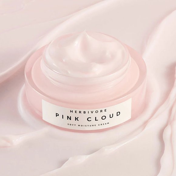 HERBIVORE Pink Cloud Soft Moisture Cream - 1.7 fl oz | 50 mL glass jar - Picture 7 of 12